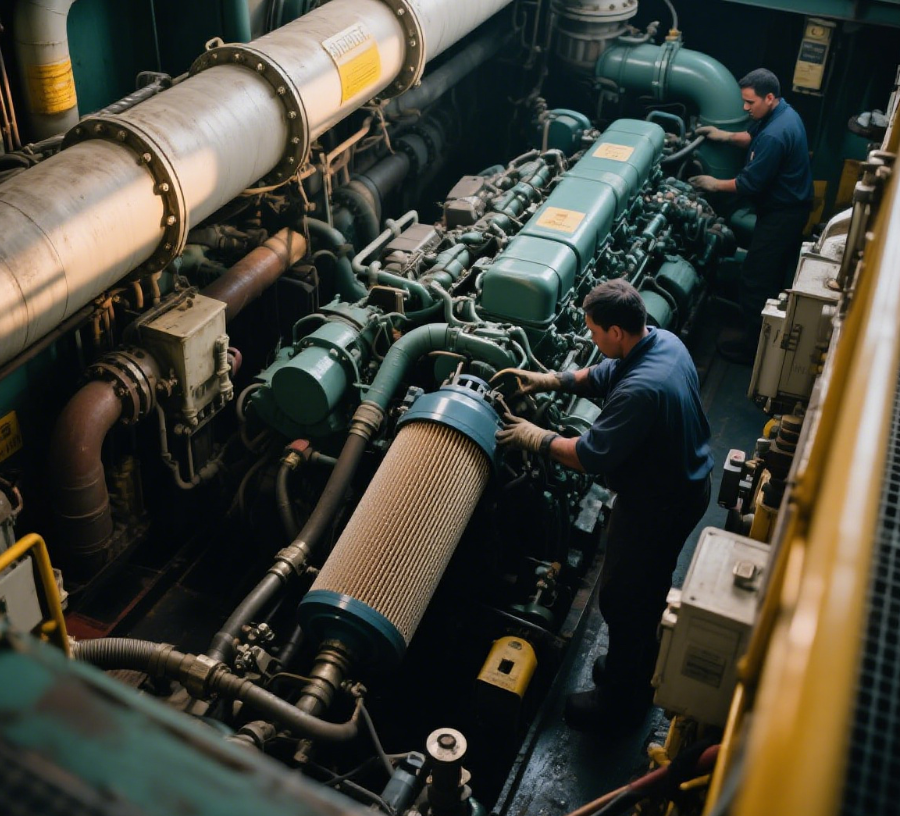 What are the symptoms of a dirty diesel fuel filter?