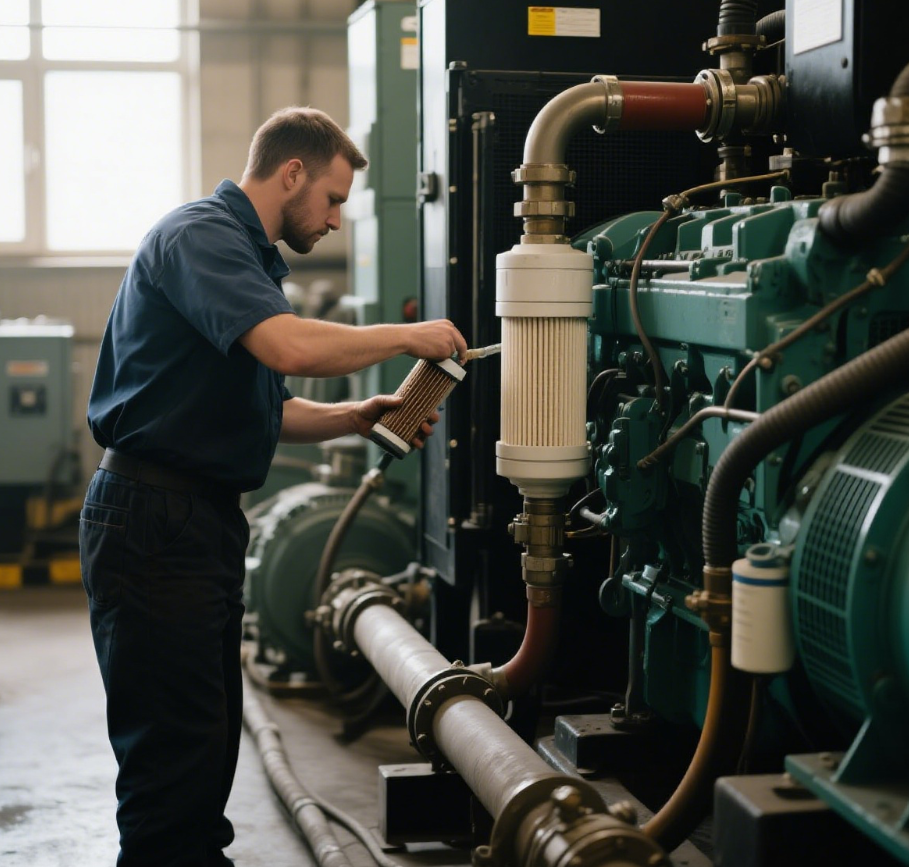 How often should diesel fuel filters be changed?
