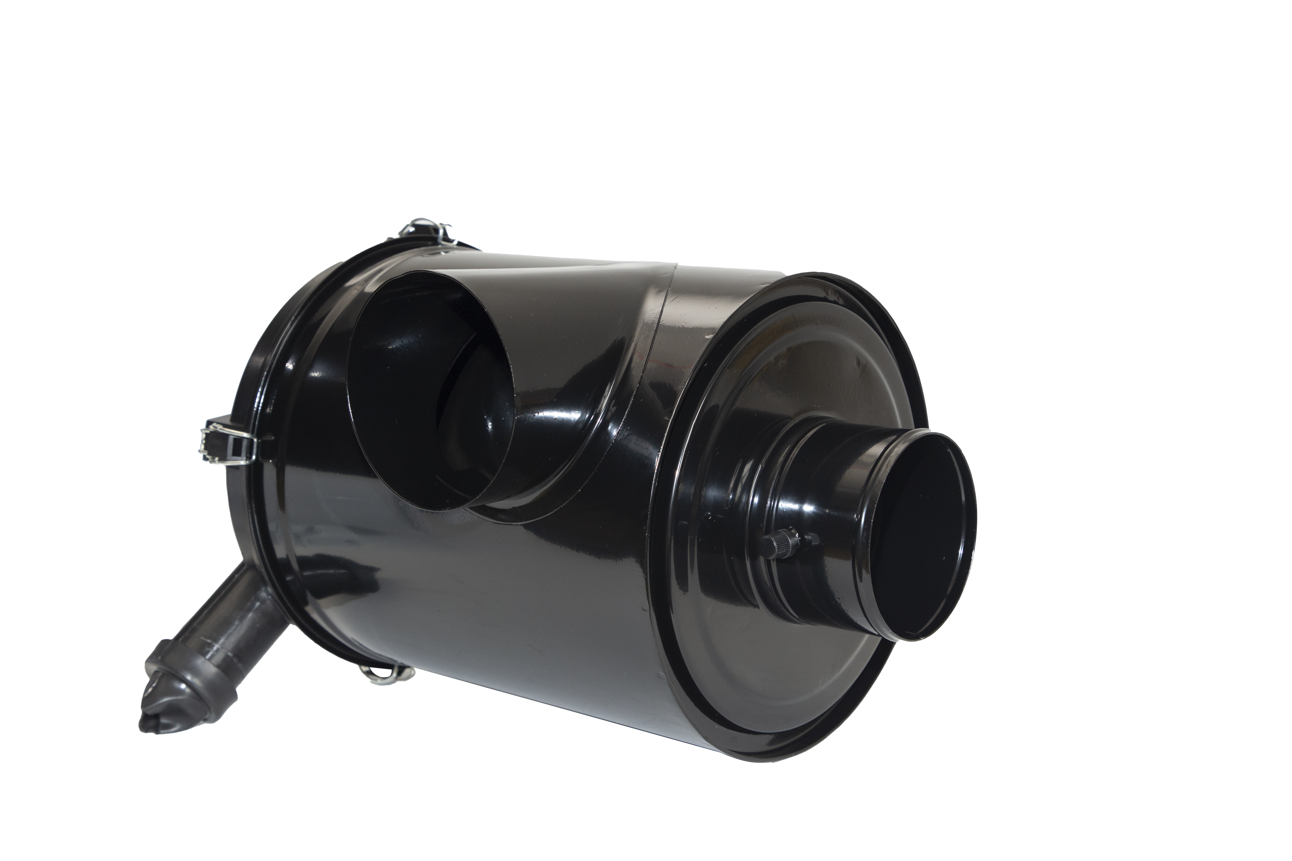 Agricultural machinery air filter maintenance and inspection